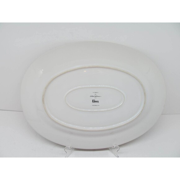 Essex Collection Katmandu By Kate Williams 14 1/2" Oval Platter EUC - Picture 7 of 9